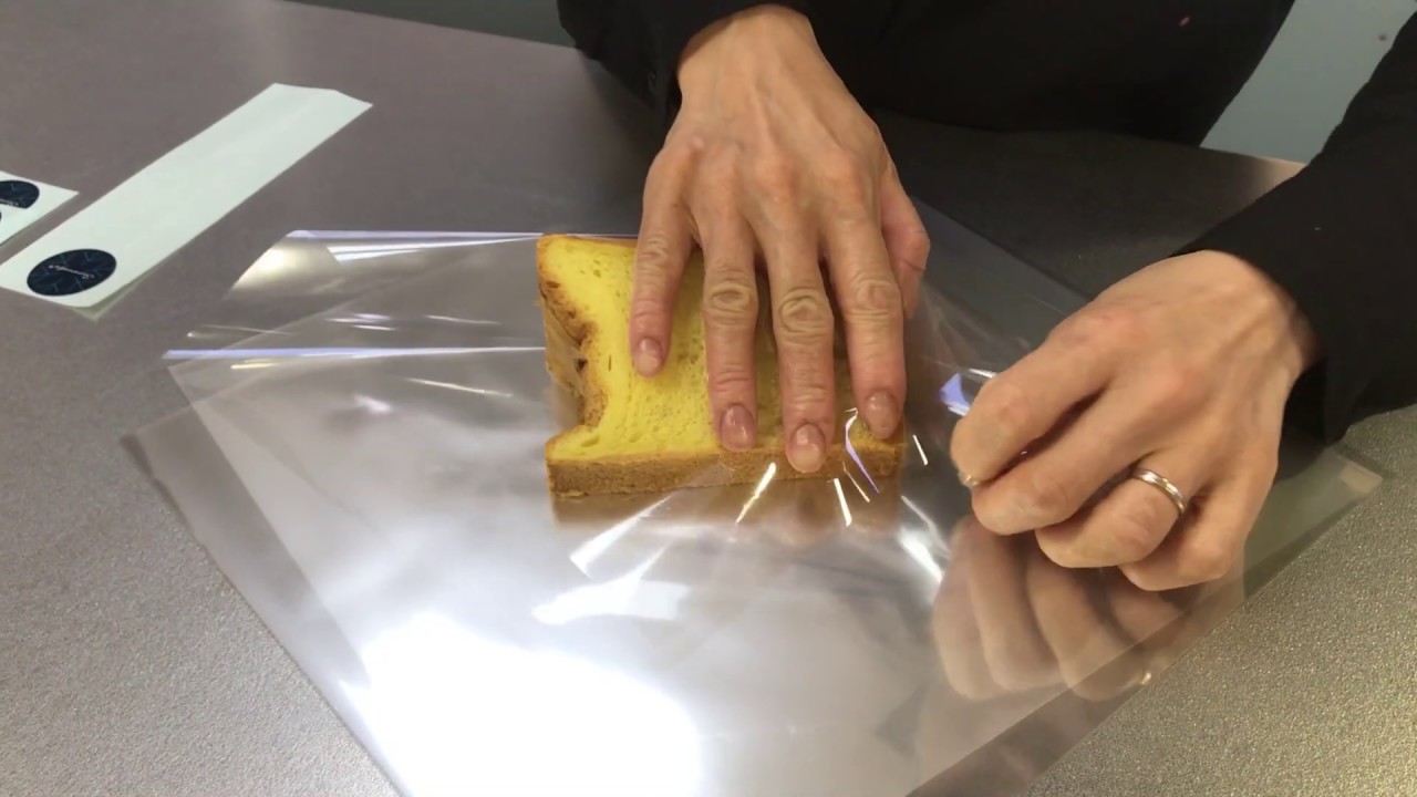 シフォンケーキのラッピング Method Of Chiffon Cake Wrapping Youtube