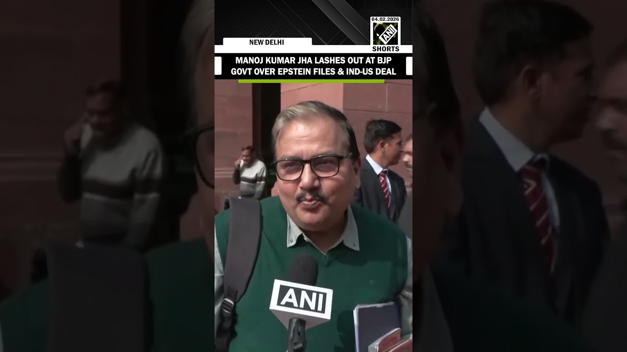 &ldquo;One-way communication&rdquo;, Manoj Kumar Jha slams BJP govt on Epstein files and India-US Deal