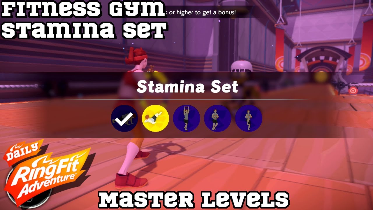 МАСТЕР | Фитнес-зал: набор для выносливости | Ежедневное приключение Ring Fit — без комментариев