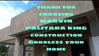 thank you for choosing MARVIN PALITADA KING construction Godbless your home // PAANO magpintura?