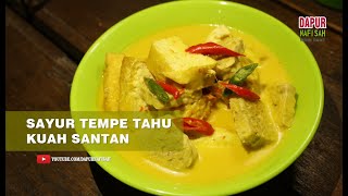 Resep Sayur Lodeh Tahu Tempe Kuah Santan Sederhana