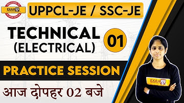 UPPCL -JE / SSC JE || TECHNICAL (ELECTRICAL) || BY DEEPA MA