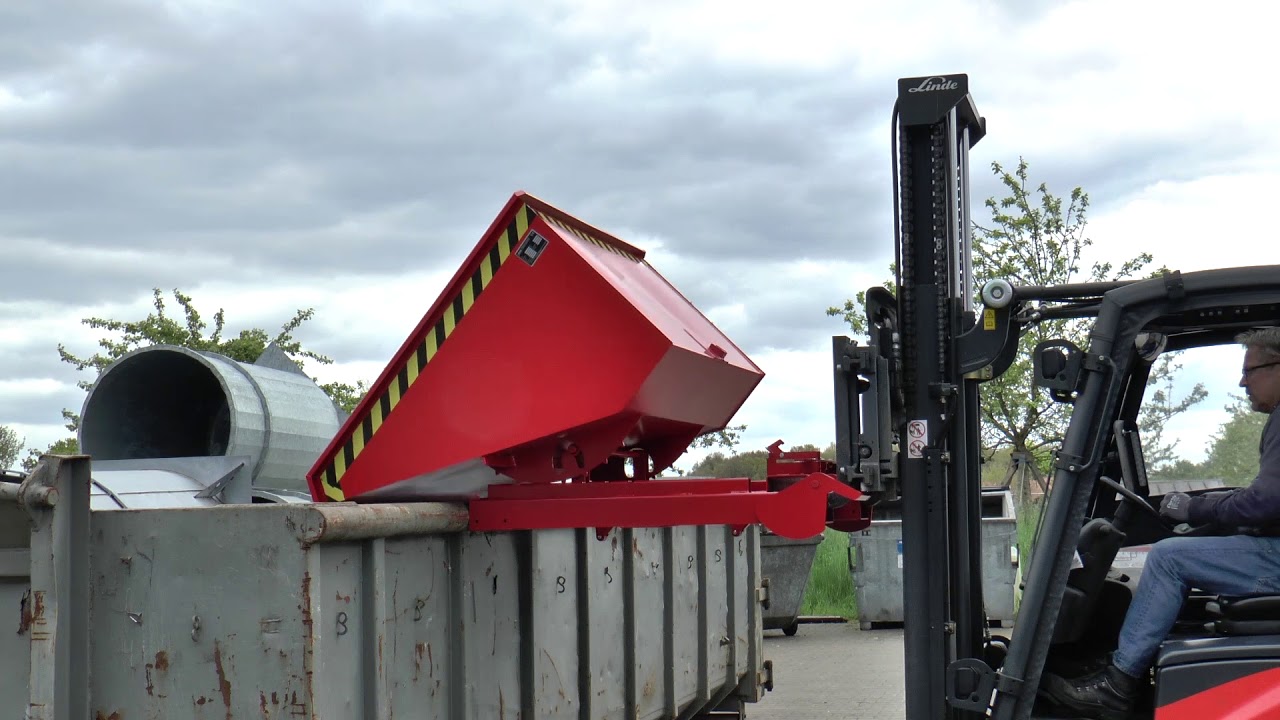 Alu Comfort - Demo: Automatische Kiepbak 4A - Automatisch Vergrendelen & Kiepen!