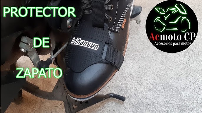 Como usar bien el protector de zapatos para motos #tipsmotor #consejomotero  #andarenmoto 
