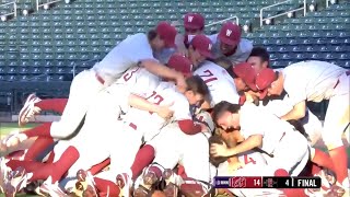 Highlights from #2 Washington State's 14-4 win in 7 innings over #1 San Diego State