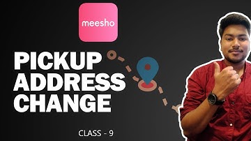 Meesho Change pickup address simple 2 step  | how to change pick address ?
