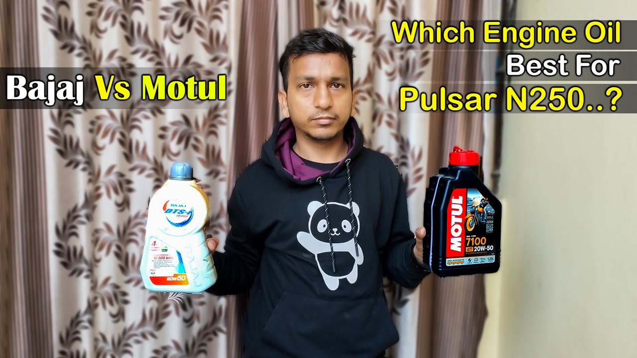 Which Engine Oil Best For Pulsar N250 | Bajaj Vs Motul | Full Comparison | Delhi Moto Vlogs