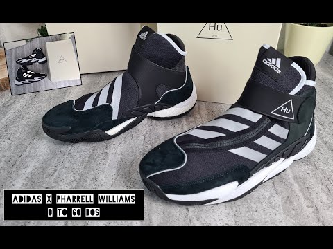 0 adidas x Pharrell Williams 0 TO 60 BOS - On Feet and Check * - Okay 87%
