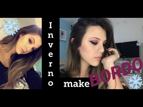 MAKE BORDO PARA O INVERNO