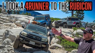 I drove a Toyota 4 Runner on the Rubicon plus 20 other Rigs here’s how it went! (Buck or Bust)