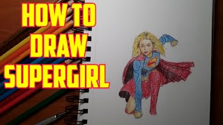 HOW TO DRAW: Supergirl (DCU) | Jir Drawings