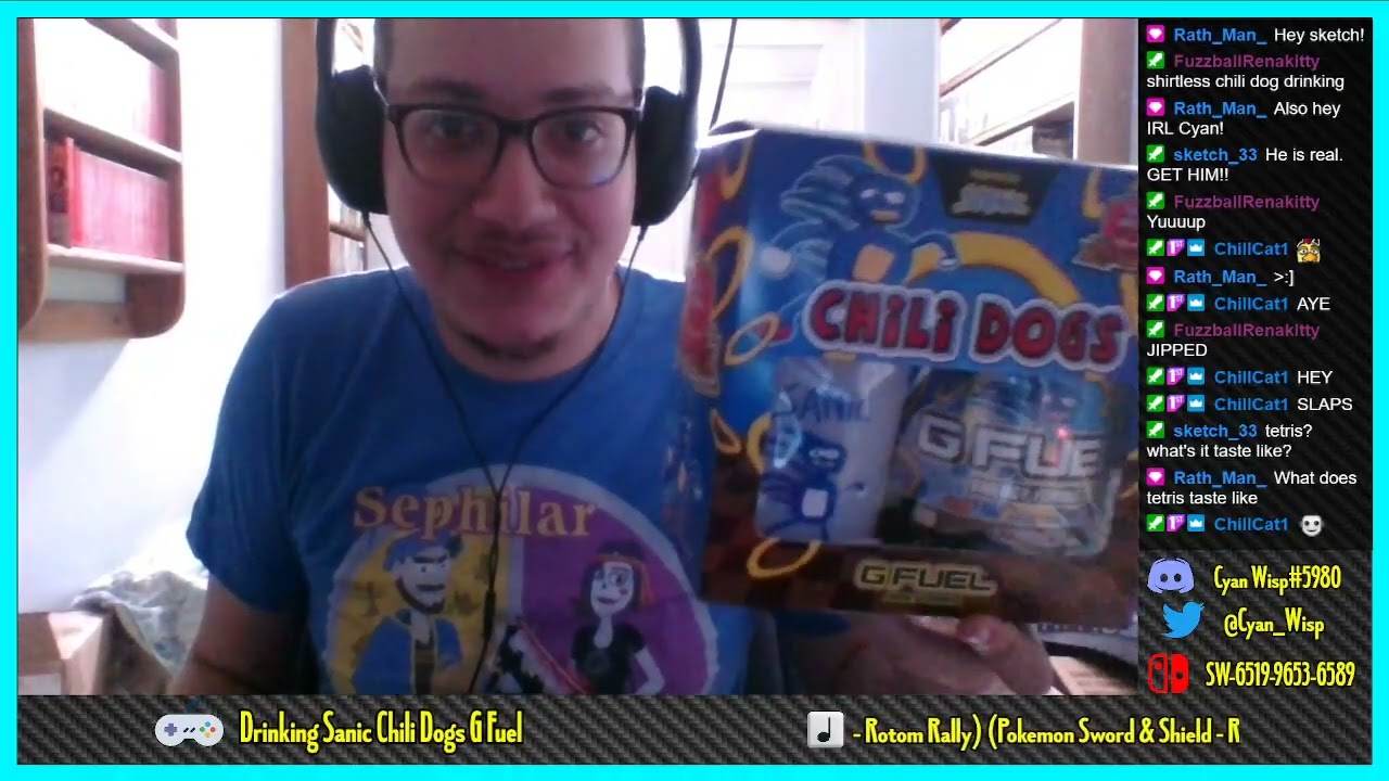 Drinking the Sanic Chili Dogs G Fuel (Aug 16, 2021)