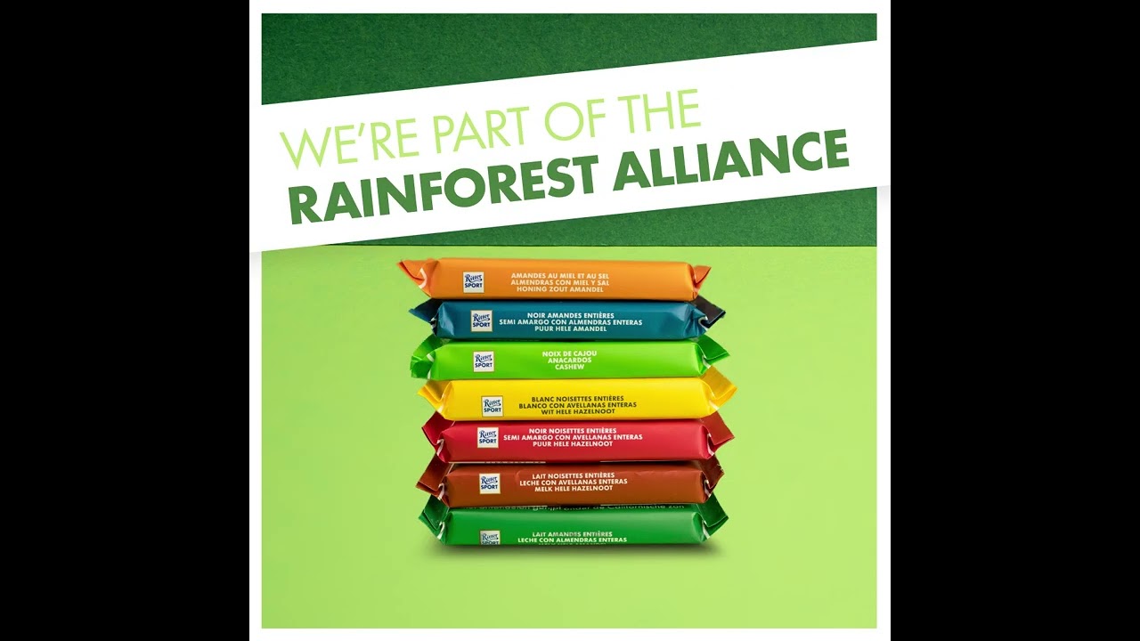 Ritter Sport Social Media Animatie: Rainforest Alliance
