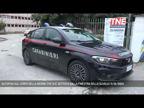 AUTOPSIA SUL CORPO DELLA 16ENNE CHE SI E' GETTATA DALLA FINESTRA DELLA SCUOLA | 11/10/2024