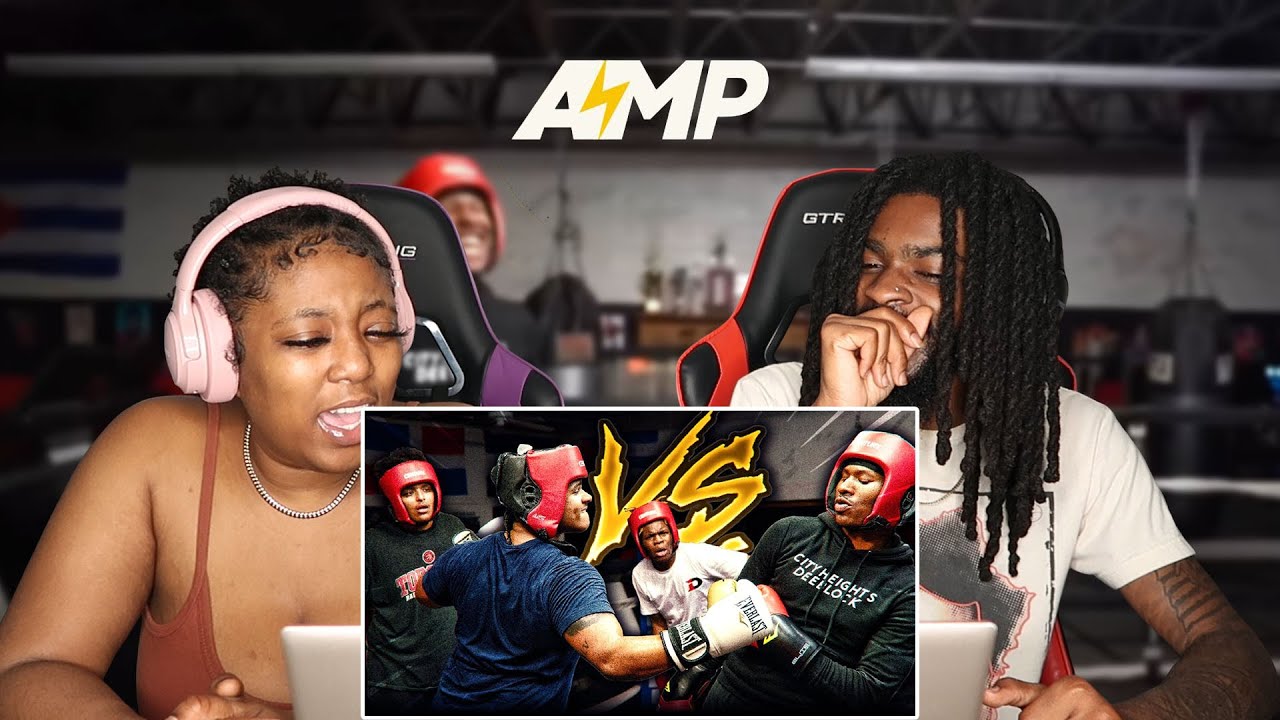 AMP 2v2 TAG-TEAM BOXING | REACTION