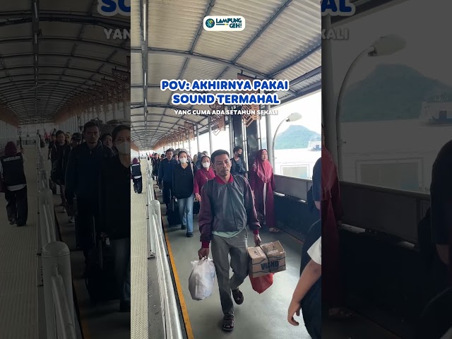 POV: Pakai sound termahal tahun ini🔊✨Siapa nih yang udah mulai mudik? Komen di bawah ya!