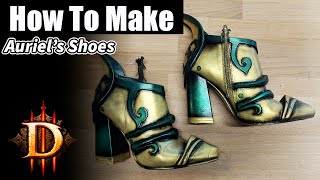 Cosplay Tutorial- How To Make Auriel Shoes From The Game Diablo Heroes Of The Storm