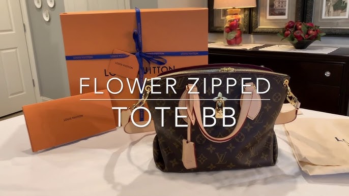 Louis Vuitton Flower Tote Zipped PM Monogram Shoulder Bag