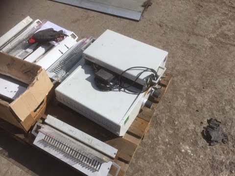 Used Renz ECL 360 wire binder for sale   Gab Supplies Ltd   2004