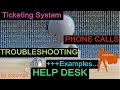 The Best HELP DESK Guide for Beginners; with PHONE CALLS and TROUBLESHOOTING