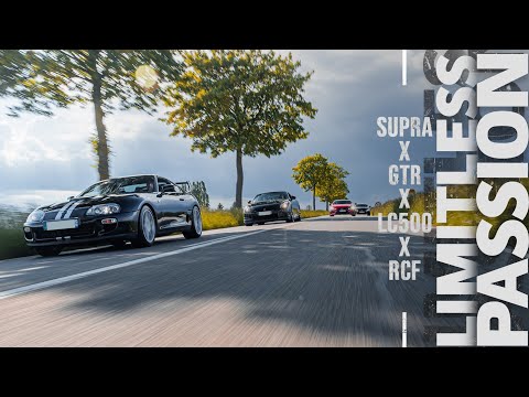 LIMITLESS PASSION GTR X SUPRA X LC500 X RCF 4K