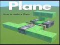 Minecraft how to make a Plane tutorial