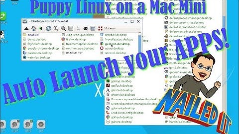 Crazy EASY! Auto Launch Apps in Puppy Linux!