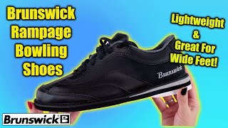 Brunswick Rampage Bowling Shoe Review & In Action!