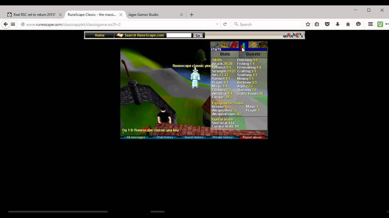 Runescape Classic Re Opening 2k15