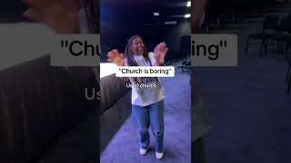 Church is boring #jesus #motivation #revival #quotes #trending #shorts