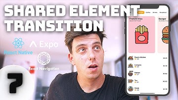 React Native Shared Element Transition React Navigation V5 - Episode 7