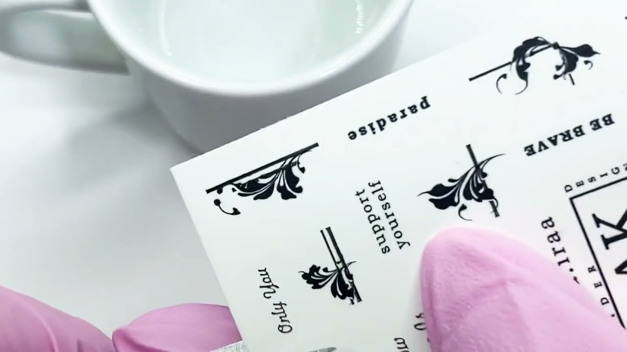 APPLICAZIONE WATER DECALS