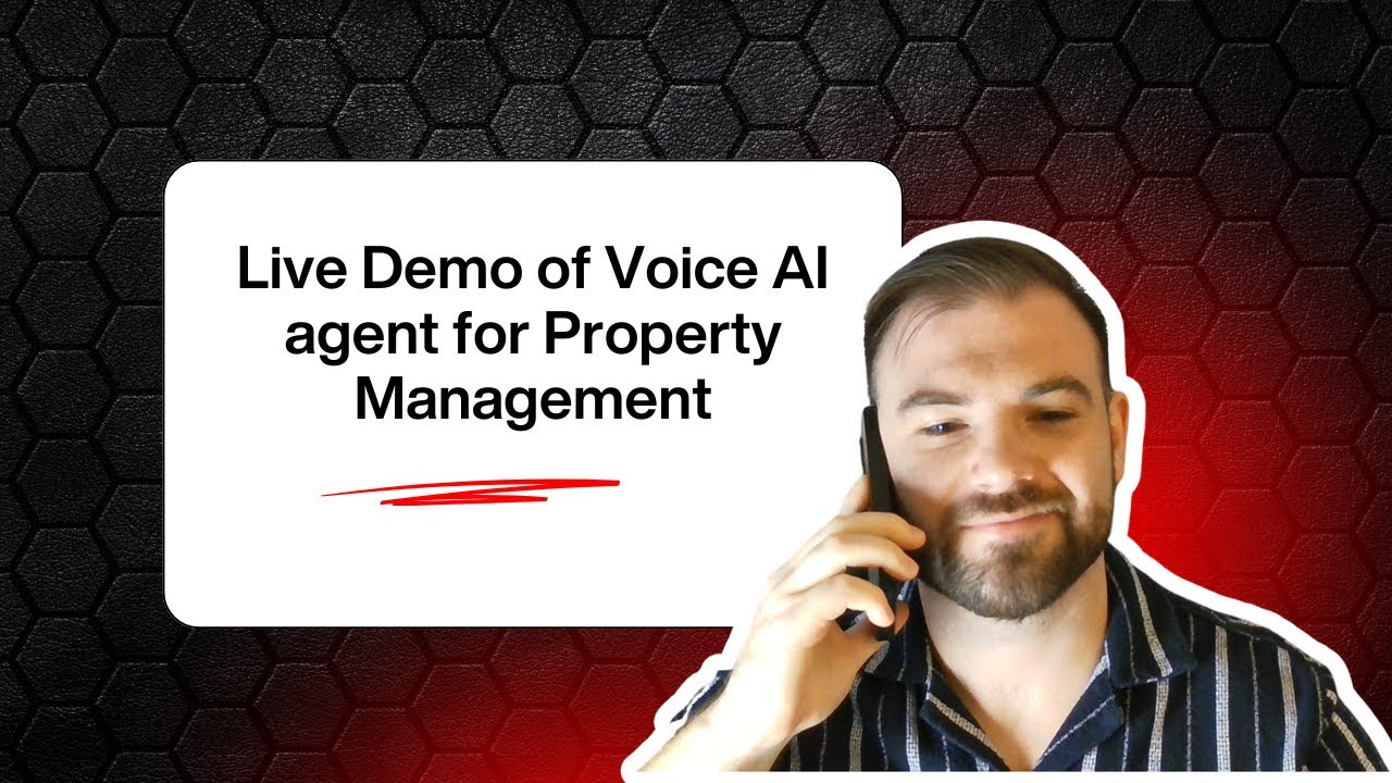 Voice AI agent handling property management calls demo