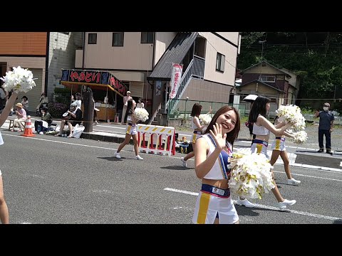 2023・7月17日・宮城県塩竈市・チアリーダー・「ベガルタ仙台チアリーダーズ」・テープカット付き・塩竃みなと祭