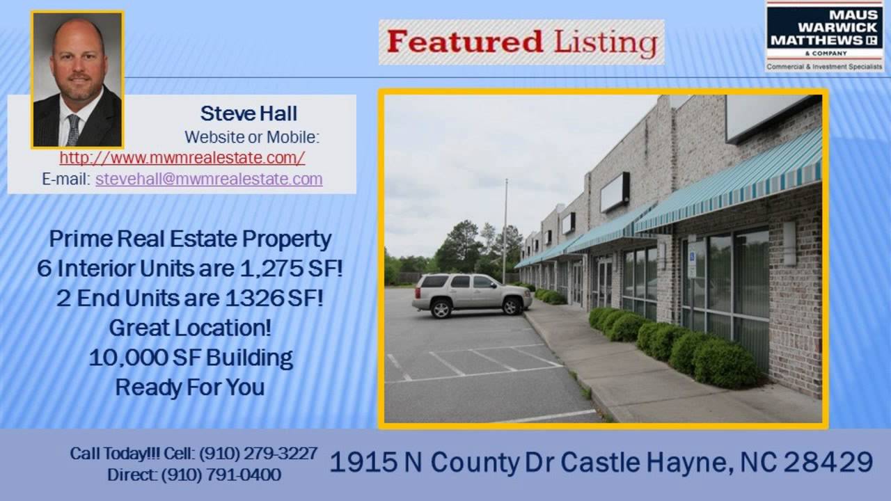 10,000 SF Property for Sale 28429 YouTube