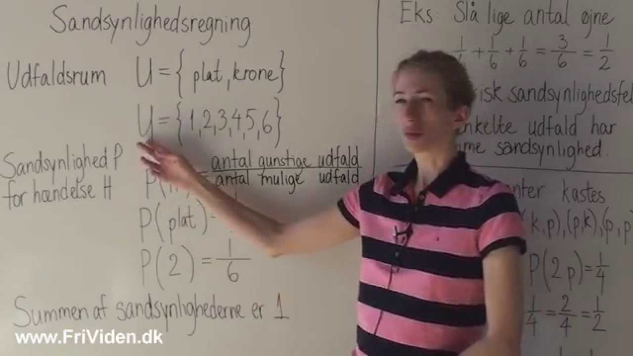 Introduktion til sandsynlighedsregning