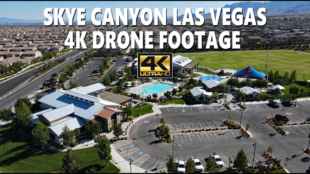 Skye Canyon Las Vegas 4K Drone Footage! YouTube