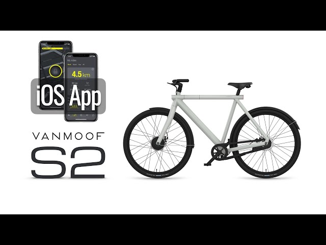 VanMoof S2/X2 and S3/X3 iOS App - Tesla of bicycles! #VanMoof #S3