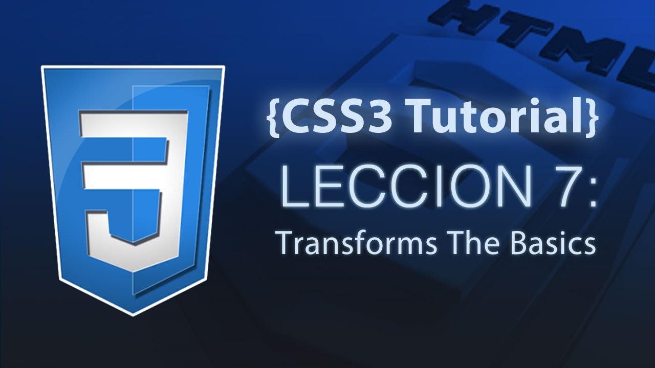 Curso de CSS3 - Leccion 7 Transform The Basics - YouTube