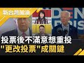 Google搜尋量暴增！"通訊投票者可更改投票" 張宇韶揭投票日"改投結果"成川普杭特勝負關鍵│廖筱君主持│【新台灣加油精彩】20201026│三立新聞台