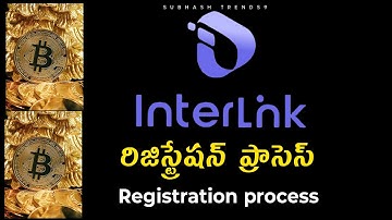 How to register in the interlink network crypto app - step by step explained - in telugu 