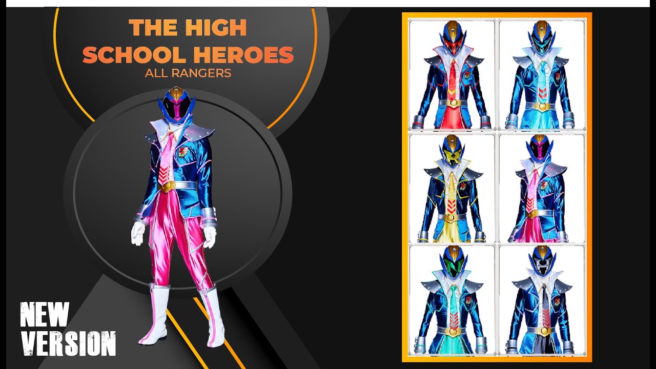 The High School Heroes All Rangers