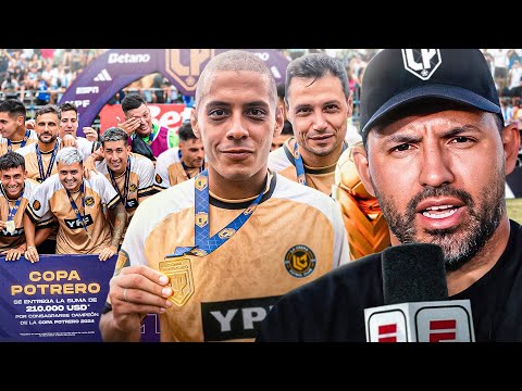 LA CREMA DEFEATED VILLA LA ÑATA 2-0 AND WON THE POTRERO CUP