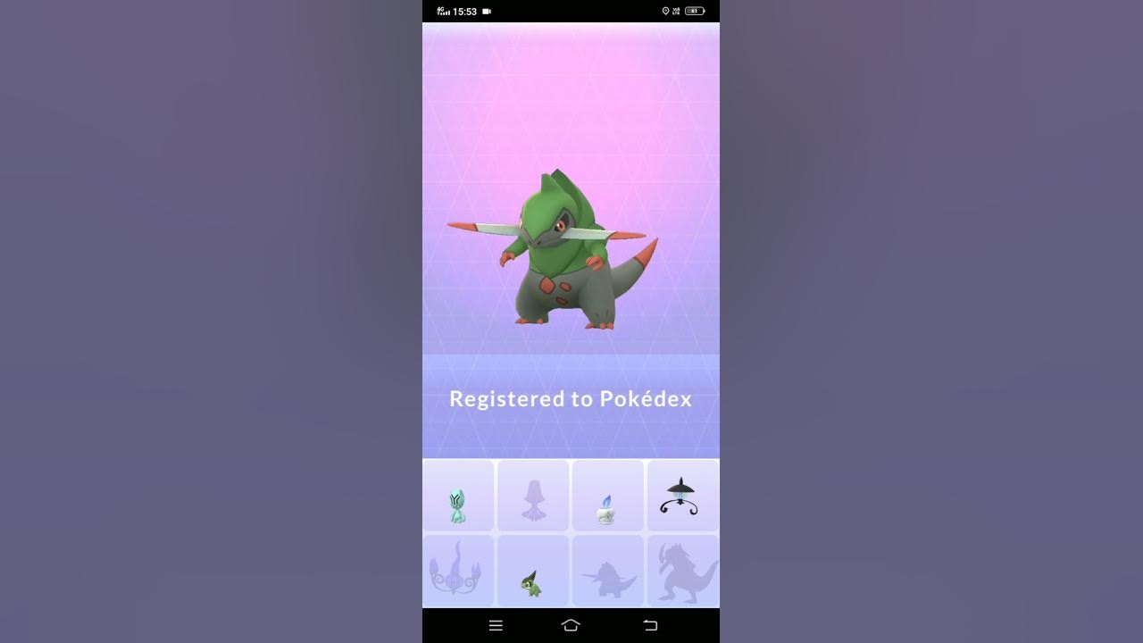 Axew evolving into fraxure in pokemon go#shorts#