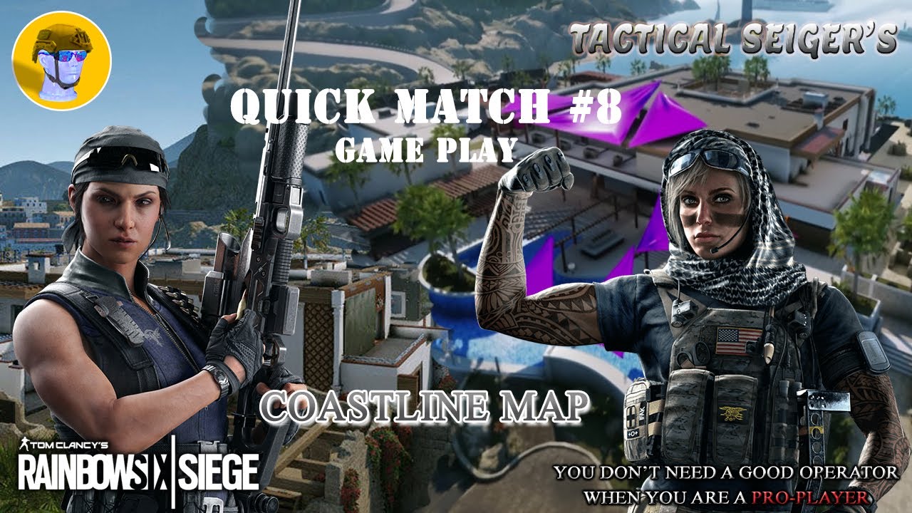 QUICK MATCH GAMEPLAY - Episode 8 - COASTLINE MAP (with complete squad ...