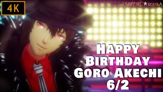 【MMD P5 Royal】 Happy Birthday Goro Akechi 2021 (4K)