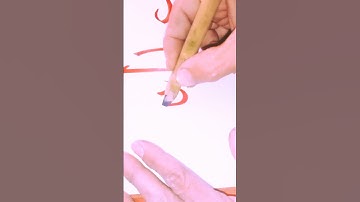 How To Write Name Abdullah in Urdu Calligraphy | By Ashraf Ali Darwish | #shorts #short #shortsvideo