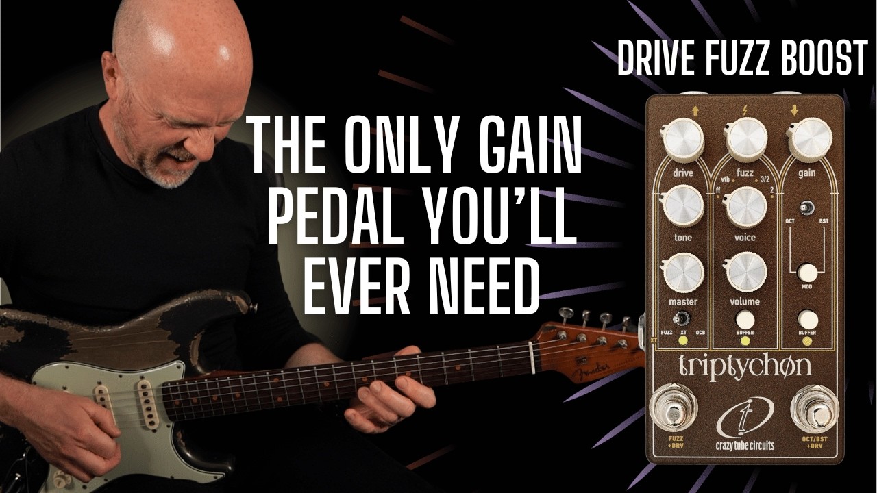 This Could Be The Ultimate Gain Pedal - Crazy Tube Circuits