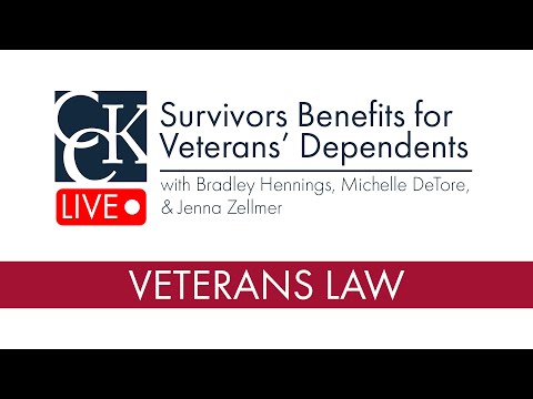 Survivors Benefits: VA Benefits for Deceased Veterans&rsquo; Dependents