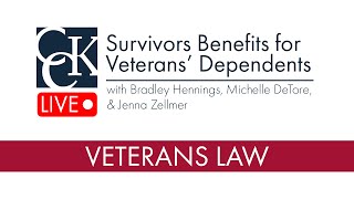 Survivors Benefits: VA Benefits for Deceased Veterans' Dependents